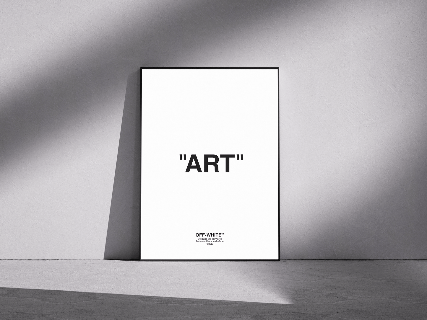 "ART" Off-White