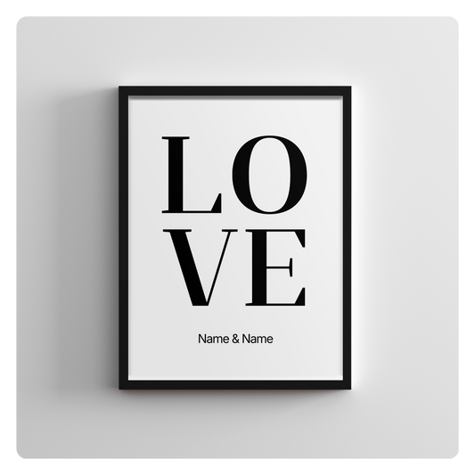 LOVE - personalisierbar