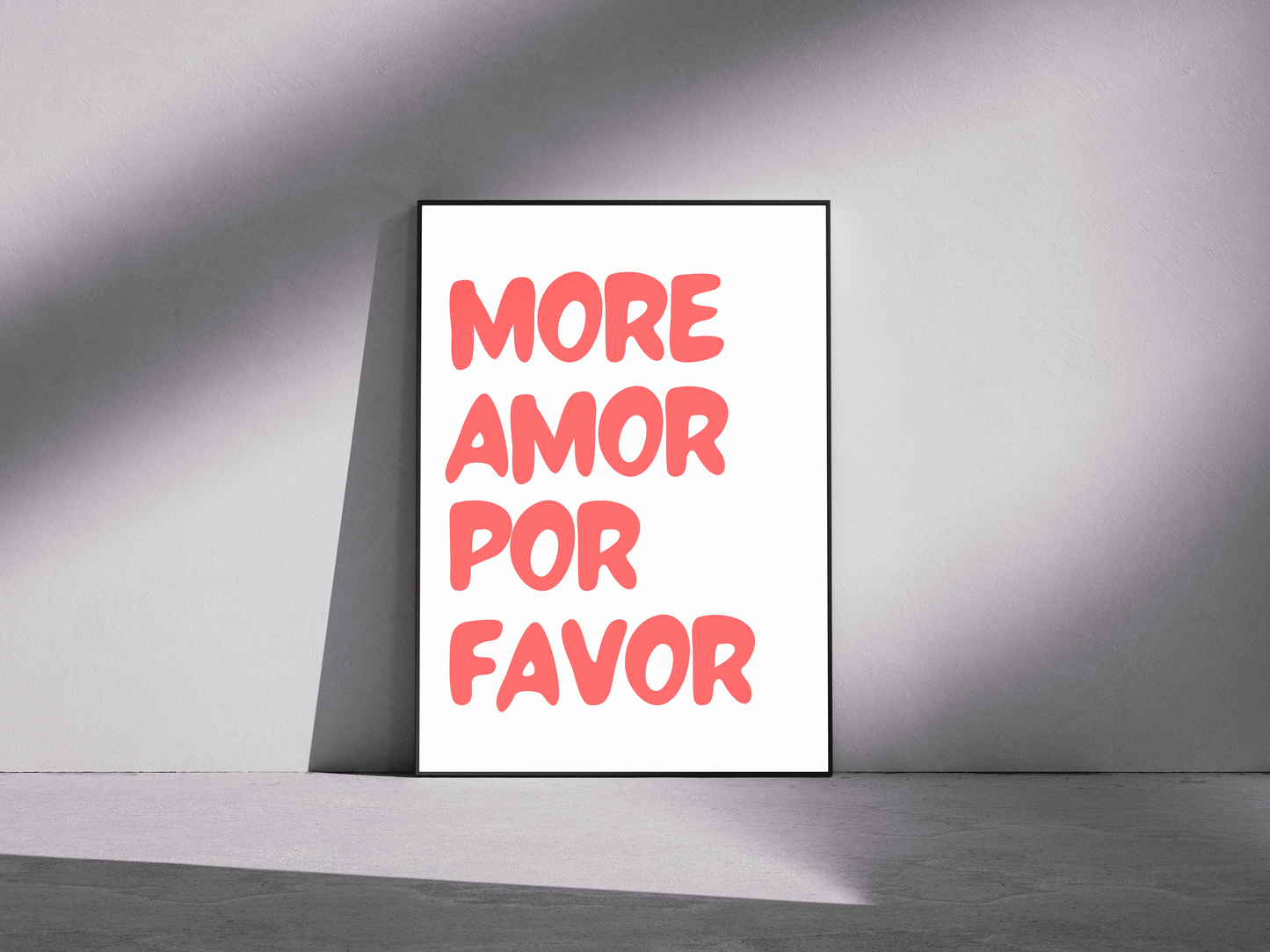 MORE AMOR POR FAVOR