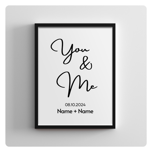 You & Me - personalisierbar