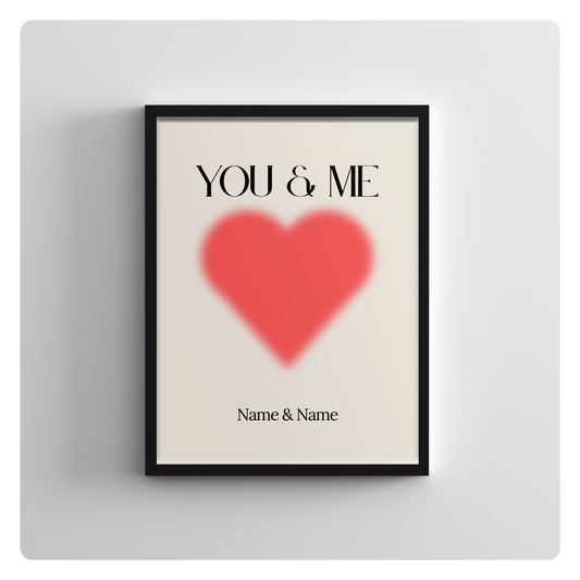 You & Me - personalisierbar