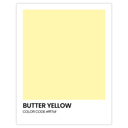 BUTTER YELLOW - Color Codes