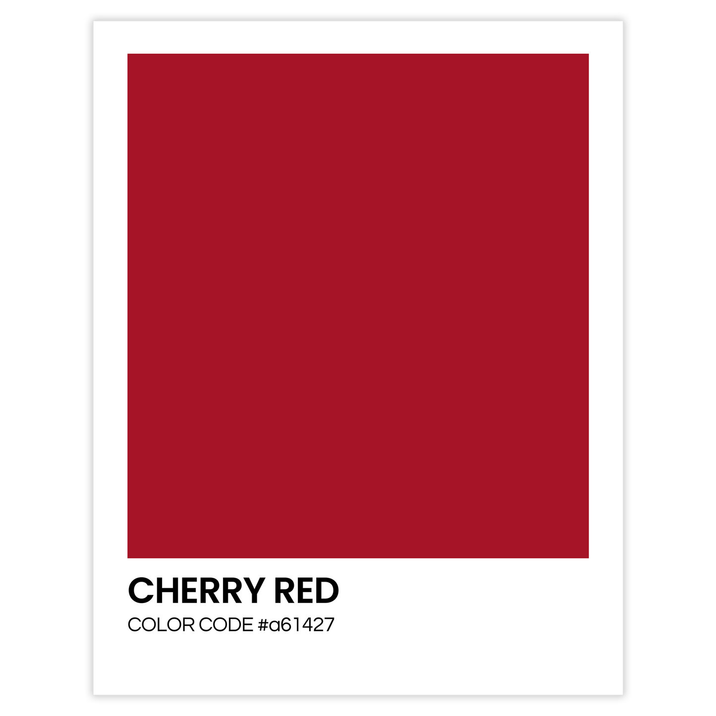CHERRY RED - Color Codes