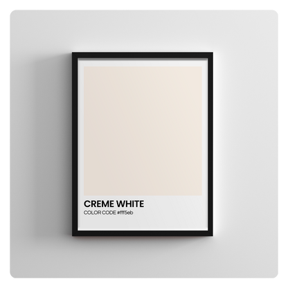 CREME WHITE - Color Codes