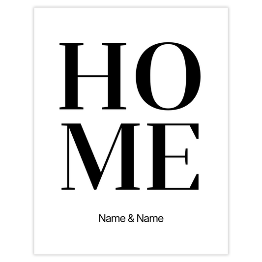 HOME - personalisierbar