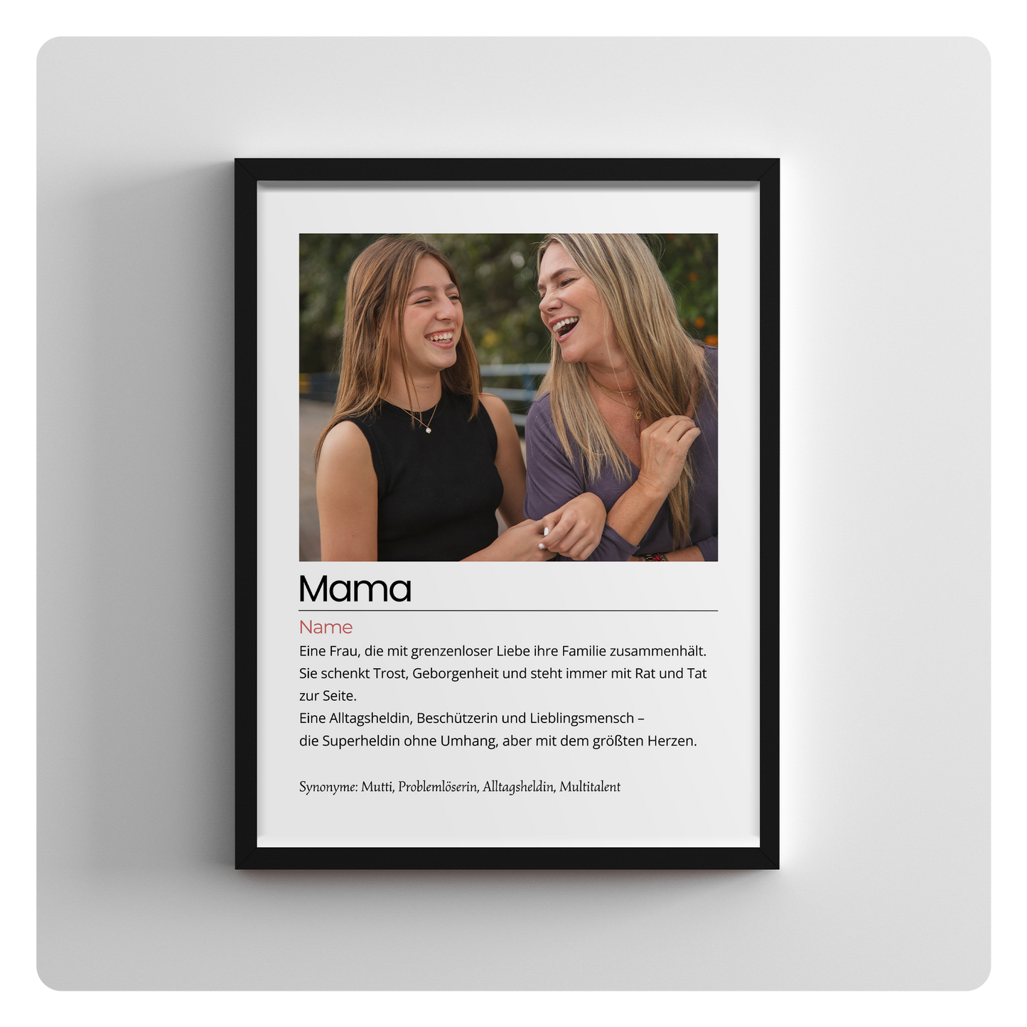 Mama Definition - personalisierbar