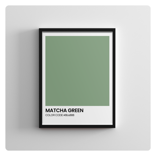 MATCHA GREEN - Color Codes