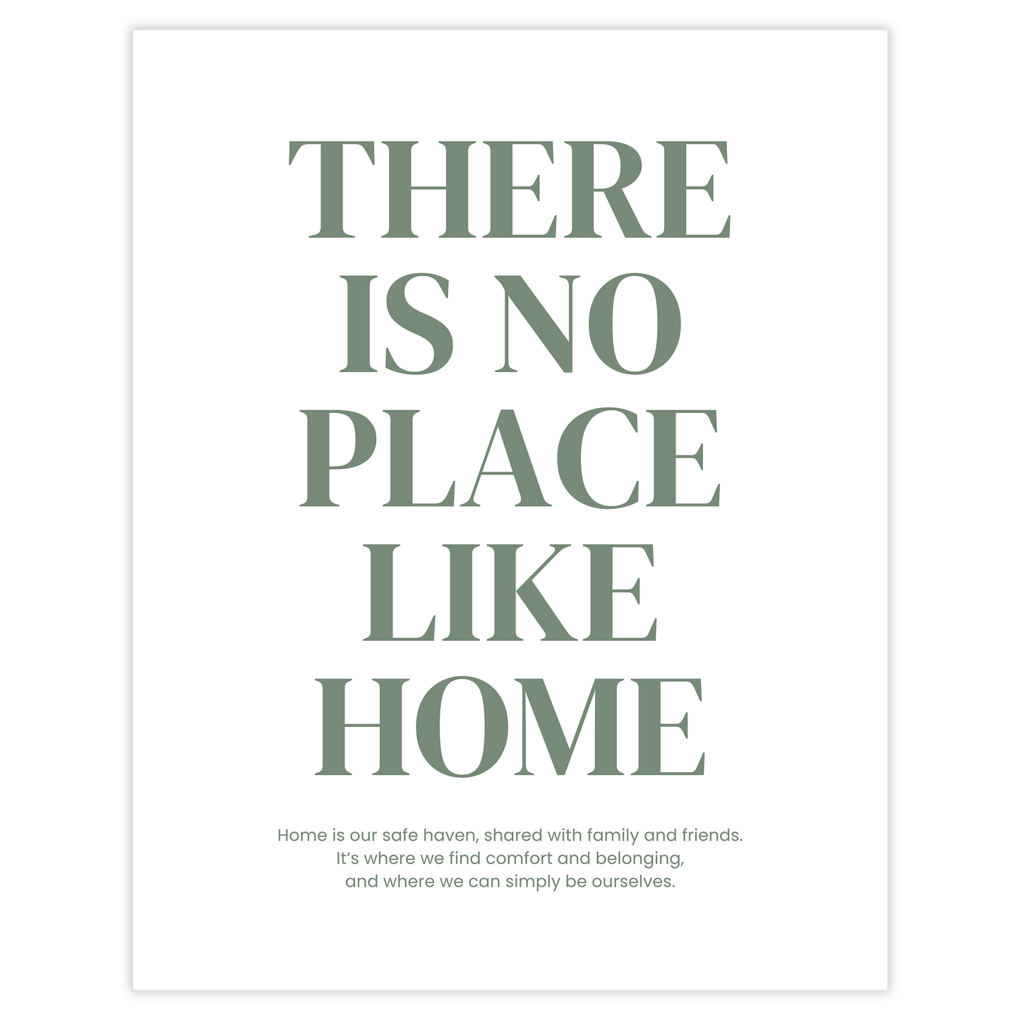 There is no place like home