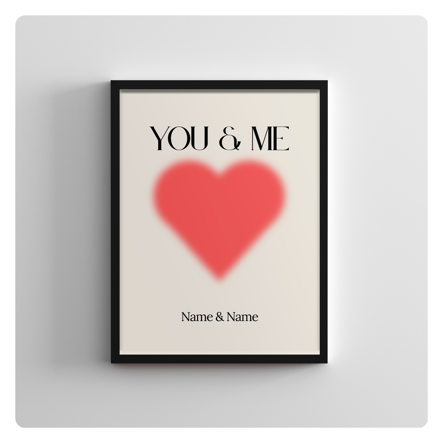 You & Me - personalisierbar