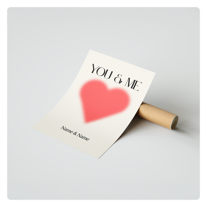 You & Me - personalisierbar
