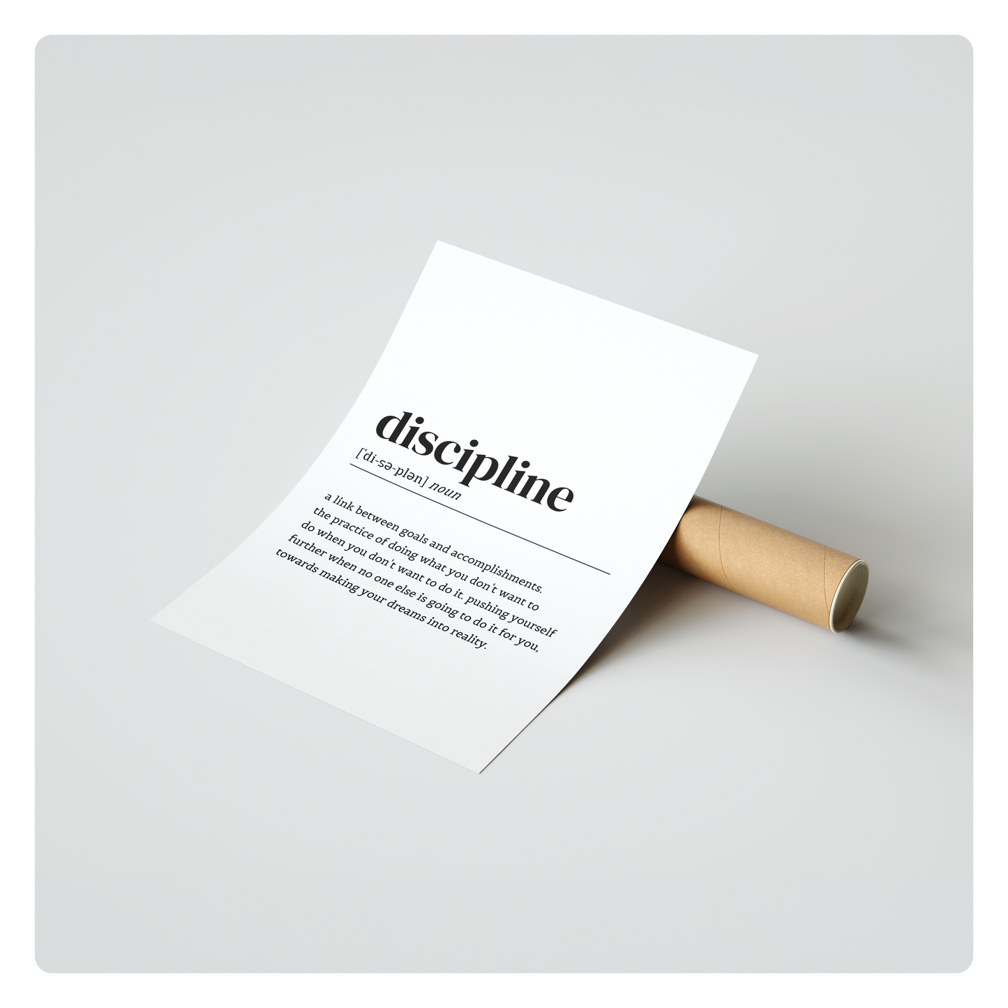 discipline (wort definition)