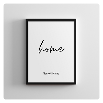 home - personalisierbar