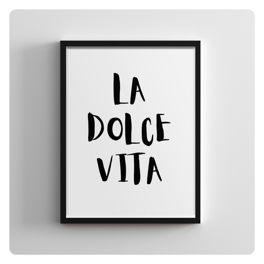 la dolce vita