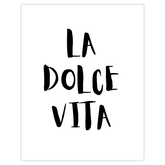 la dolce vita