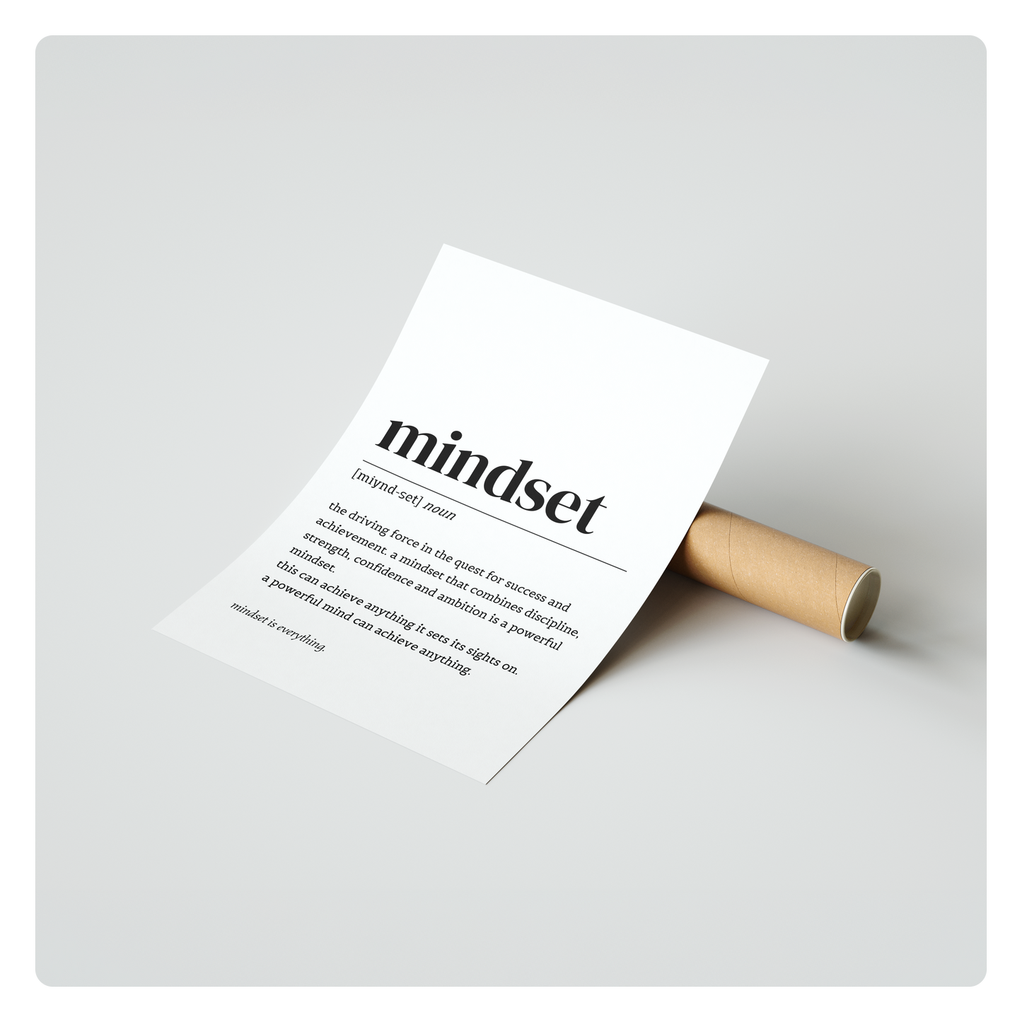 mindset (wort definition)